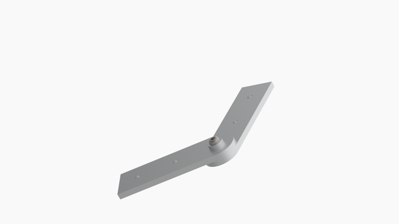 8404 Escuadra regulable zamak para U de 40 mm