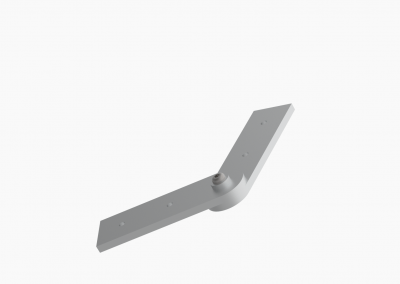 8404 Escuadra regulable zamak para U de 40 mm